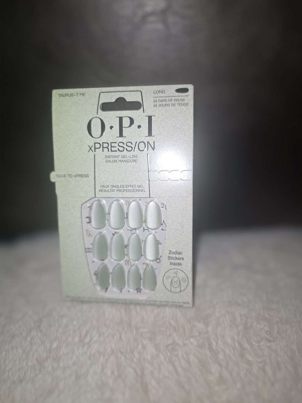 OPI xPRESS/ON Press-On Nails in Mint Green